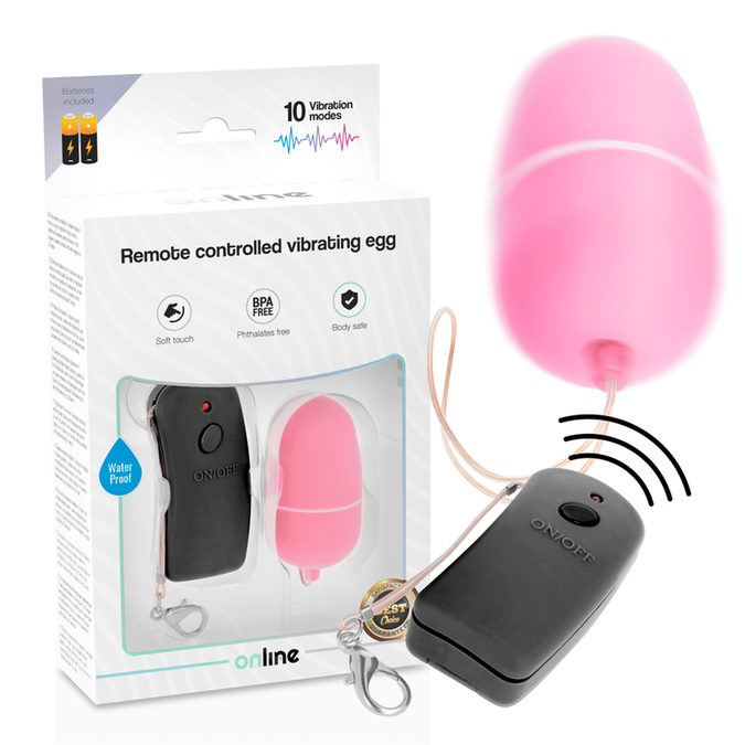 ONLINE - AFSTANDSBEDIENDE VIBREER EI ROZE