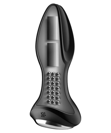SATISFYER - ROTATOR PLUG 2+ VIBRATING PLUG APP BLACK SATISFYER - ROTATOR PLUG 2+ VIBRATING PLUG APP BLACK