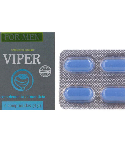 COBECO - VIPER FOR MEN 4 TABS COBECO - VIPER FOR MEN 4 TABS