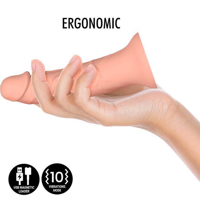 Mythology – Asher Original Dildo S – Vibrator Compatible with Watchme Wireless Technology
