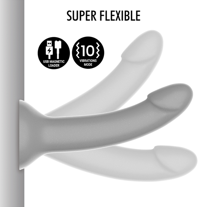 Mythologie – Rune Majestic Dildo S – Vibrator Watchme Draadloze Technologie Compatibel