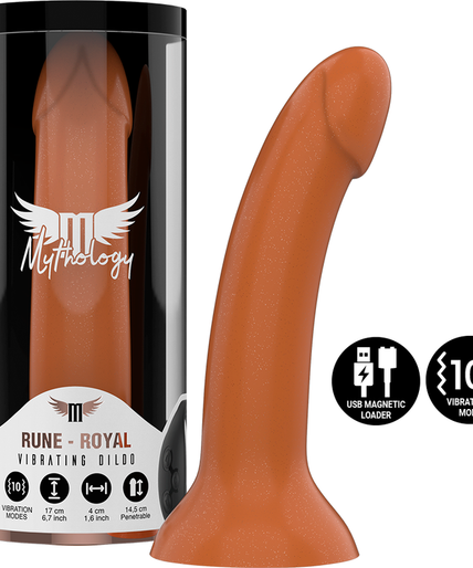 MYTHOLOGY - RUNE ROYAL DILDO M - VIBRATOR WATCHME WIRELESS TECHNOLOGY COMPATIBLE MYTHOLOGY - RUNE ROYAL DILDO M - VIBRATOR WATCHME WIRELESS TECHNOLOGY COMPATIBLE