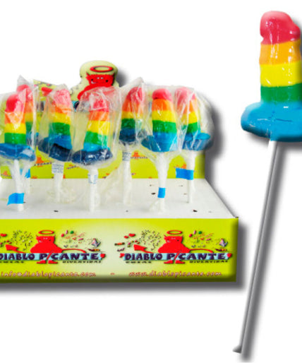 PRIDE - GUMMY LOLLIPOP PENIS LGBT PRIDE - GUMMY LOLLIPOP PENIS LGBT