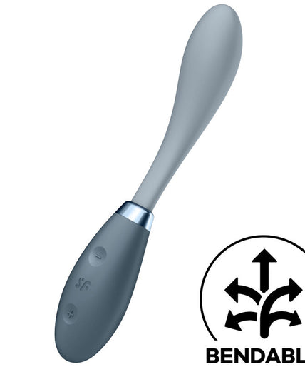 SATISFYER - G-SPOT FLEX 3 MULTI VIBRATOR GREY SATISFYER - G-SPOT FLEX 3 MULTI VIBRATOR GREY