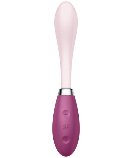 SATISFYER - G-SPOT FLEX 3 MULTI VIBRATOR RED SATISFYER - G-SPOT FLEX 3 MULTI VIBRATOR RED