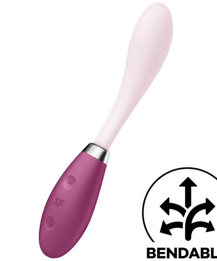 SATISFYER - G-SPOT FLEX 3 MULTI VIBRATOR RED SATISFYER - G-SPOT FLEX 3 MULTI VIBRATOR RED