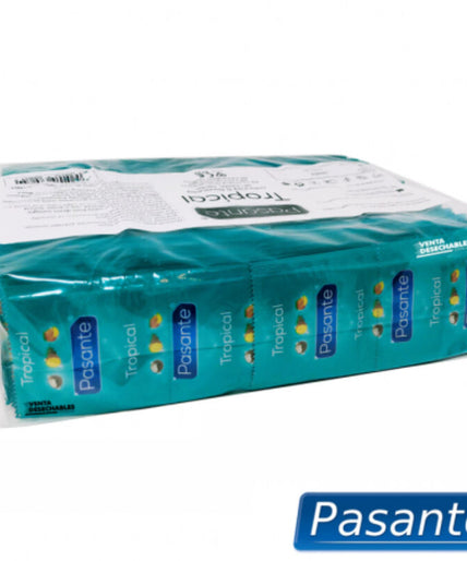 PASANTE - CONDOMS TROPICAL BAG 144 UNITS PASANTE - CONDOMS TROPICAL BAG 144 UNITS