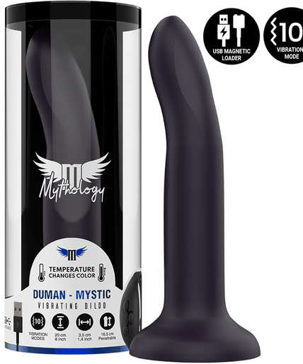 MYTHOLOGY - DUMAN MYSTIC DILDO L - VIBRATOR COMPATIBLE WITH WATCHME WIRELESS TECHNOLOGY MYTHOLOGY - DUMAN MYSTIC DILDO L - VIBRATOR COMPATIBLE WITH WATCHME WIRELESS TECHNOLOGY