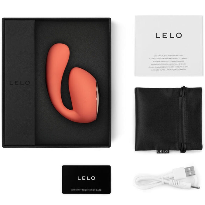LELO – IDA WAVE Couples Massager – Coral