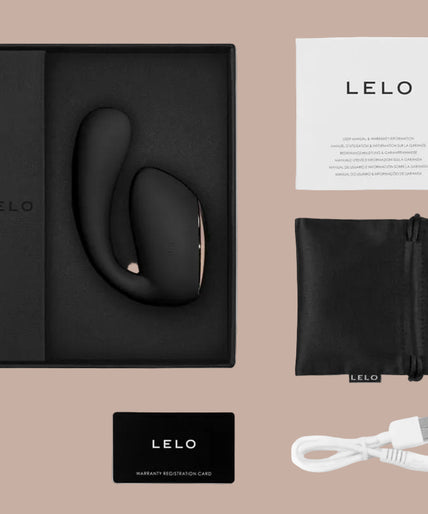LELO – IDA WAVE koppelmassageapparaat – Zwart LELO – IDA WAVE koppelmassageapparaat – Zwart