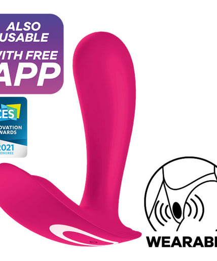 SATISFYER - TOP SECRET VIBRATOR PINK SATISFYER - TOP SECRET VIBRATOR PINK