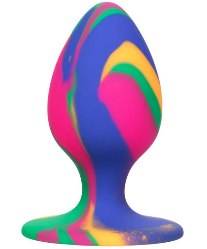 CALEXOTICS - CHEEKY MEDIUM TIE-DYE PLUG ANAL CALEXOTICS - CHEEKY MEDIUM TIE-DYE PLUG ANAL