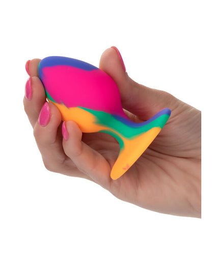 CALEXOTICS - CHEEKY MEDIUM TIE-DYE PLUG ANAL CALEXOTICS - CHEEKY MEDIUM TIE-DYE PLUG ANAL