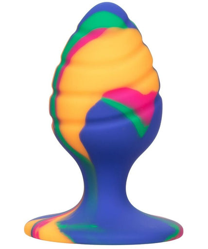 CALEXOTICS - CHEEKY MEDIUM SWIRL ANAL PLUG CALEXOTICS - CHEEKY MEDIUM SWIRL ANAL PLUG