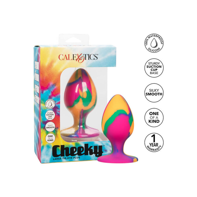 CALEXOTICS - CHEEKY LARGE TIE-DYE PLUG ANAL