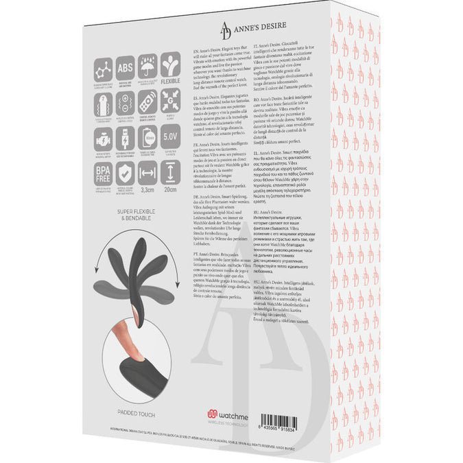 Anne's Desire – Curve afstandsbedieningstechnologie A Watchme Zwart