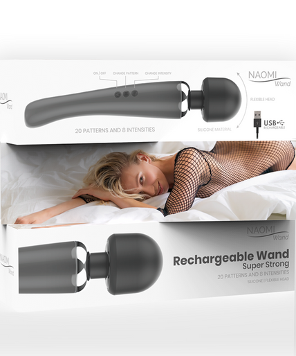 NAOMI WAND - NEW SUPER STRONG MASSAGER NAOMI WAND - NEW SUPER STRONG MASSAGER