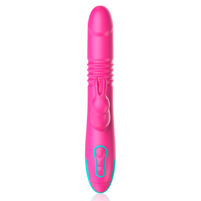 HAPPY LOKY - DONALD DRIEVOUDIGE STIMULATIE: ANAAL, G-PLEK & CLITORIS + WATCHME AFSTANDSBEDIENING