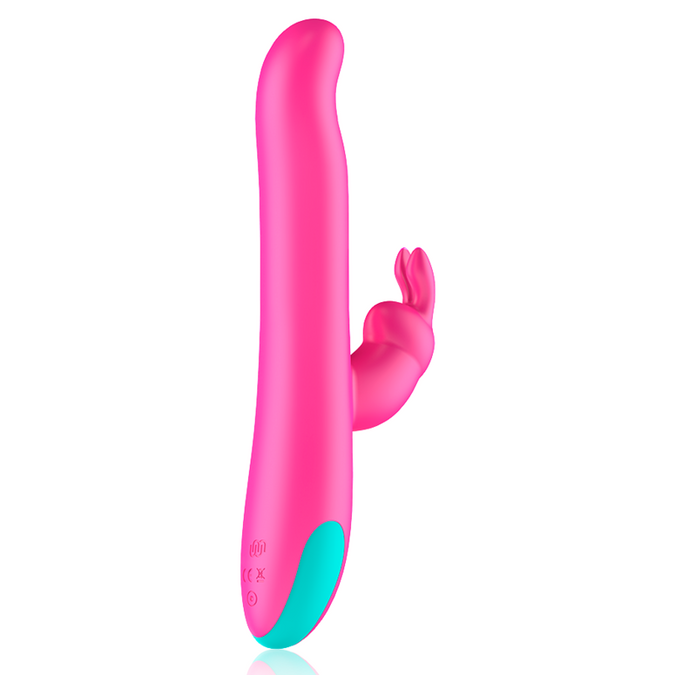 Happy Loky – Pluto Rabbit Vibrator & Rotator + Watchme Remote Control