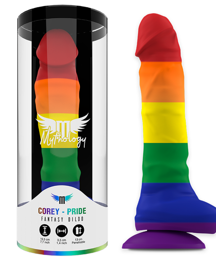 MYTHOLOGY - COREY PRIDE DILDO L MYTHOLOGY - COREY PRIDE DILDO L