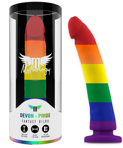 MYTHOLOGY - DEVON PRIDE DILDO M MYTHOLOGY - DEVON PRIDE DILDO M