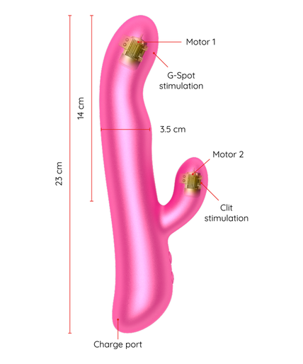 ONINDER - OSLO VIBRATION & ROTATION PINK - FREE APP ONINDER - OSLO VIBRATION & ROTATION PINK - FREE APP