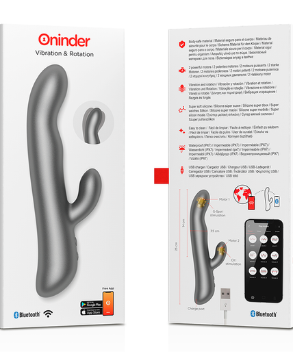 ONINDER - OSLO VIBRATION & ROTATION BLACK - FREE APP ONINDER - OSLO VIBRATION & ROTATION BLACK - FREE APP