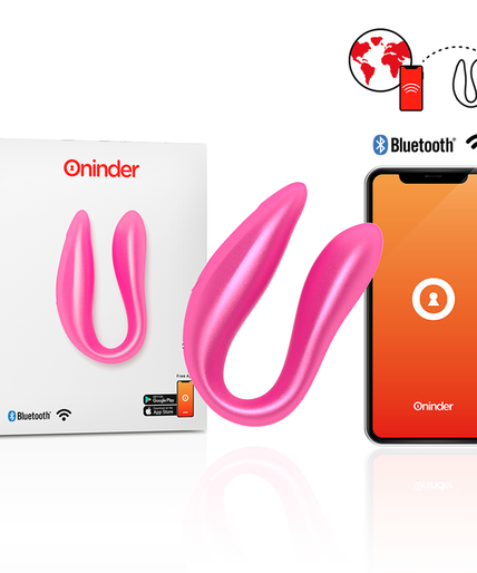 ONINDER - LISBOA PINK G-POINT & CLITORIS STIMULATOR - FREE PINK APP ONINDER - LISBOA PINK G-POINT & CLITORIS STIMULATOR - FREE PINK APP