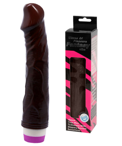 BAILE - WAVES OF PLEASURE VIBRATOR 23 CM BROWN BAILE - WAVES OF PLEASURE VIBRATOR 23 CM BROWN