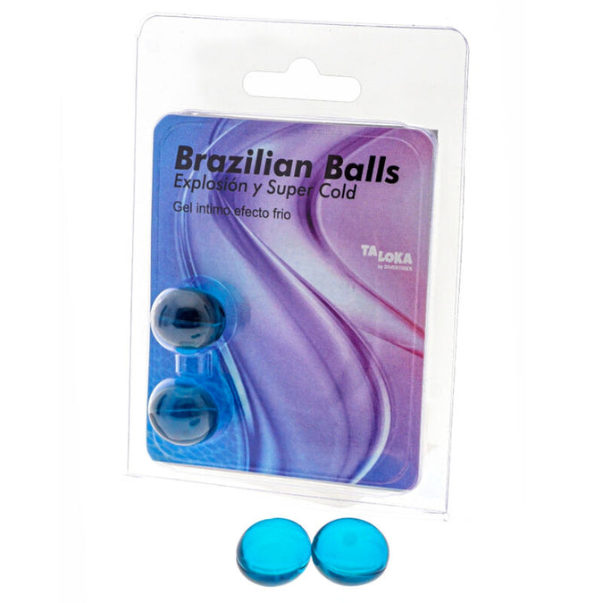 Taloka – 2 Brazilian Balls Cold Effect Exciting Gel
