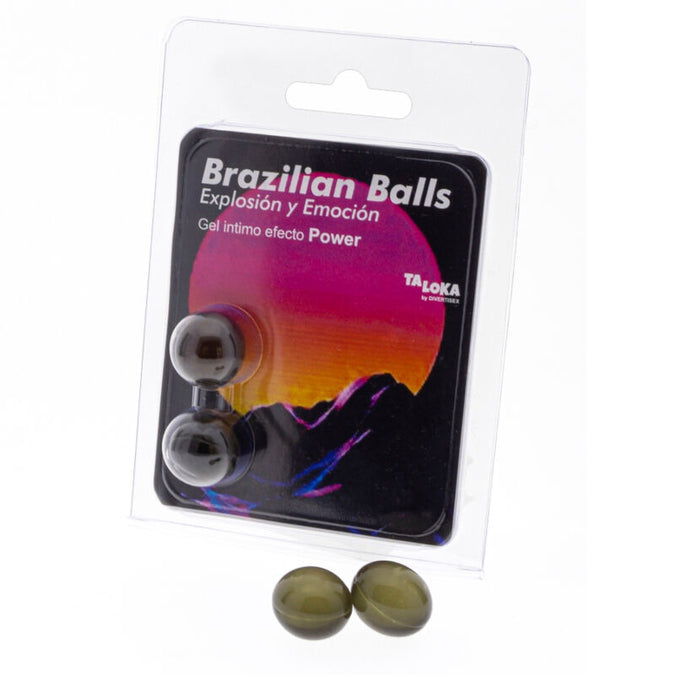 Taloka – 2 Brazilian Balls Power Effect Exciting Gel