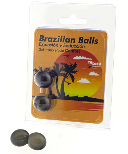 TALOKA - 2 BRAZILIAN BALLS COMFORT EFFECT EXCITING GEL TALOKA - 2 BRAZILIAN BALLS COMFORT EFFECT EXCITING GEL