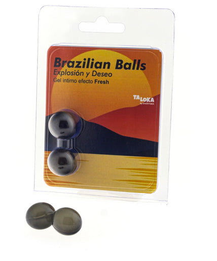 TALOKA - 2 BRAZILIAN BALLS FRESH EFFECT EXCITING GEL TALOKA - 2 BRAZILIAN BALLS FRESH EFFECT EXCITING GEL
