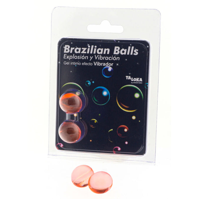 Taloka – 2 Brazilian Balls Vibrating Effect Exciting Gel
