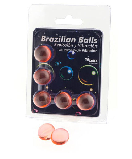 TALOKA - 5 BRAZILIAN BALLS VIBRATING EFFECT EXCITING GEL TALOKA - 5 BRAZILIAN BALLS VIBRATING EFFECT EXCITING GEL