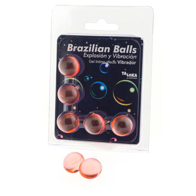 TALOKA - 5 BRAZILIAANSE BALLETJES TRILLEND EFFECT OPWINDENDE GEL
