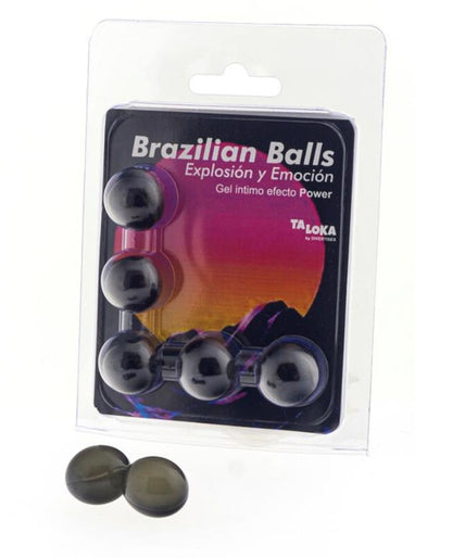 TALOKA - 5 BRAZILIAN BALLS POWER EFFECT EXCITING GEL TALOKA - 5 BRAZILIAN BALLS POWER EFFECT EXCITING GEL
