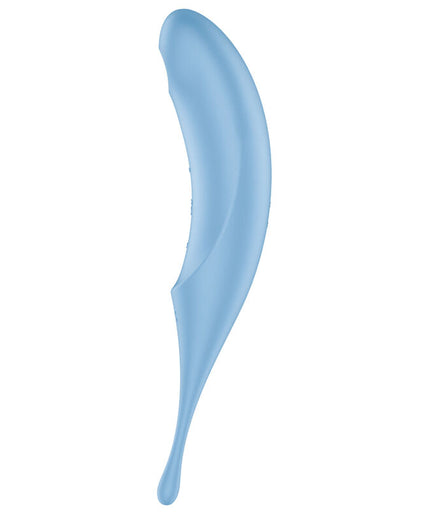 SATISFYER - TWIRLING PRO AIR PULSE STIMULATOR & VIBRATOR BLUE SATISFYER - TWIRLING PRO AIR PULSE STIMULATOR & VIBRATOR BLUE