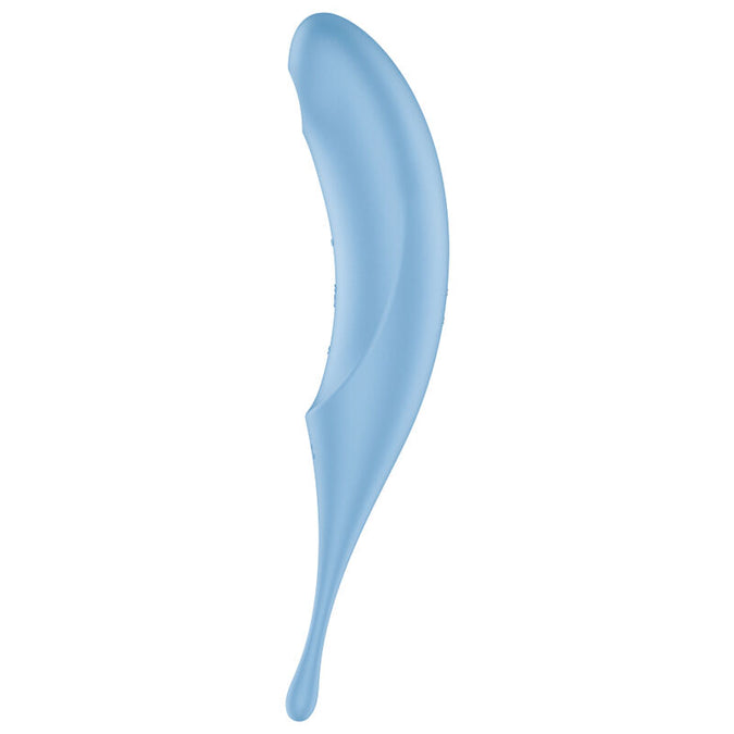 SATISFYER - TWIRLING PRO LUCHTDRUKSTIMULATOR & VIBRATOR BLAUW