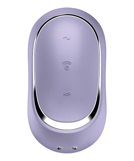 SATISFYER - PRO TO GO 2 DOUBLE AIR PULSE STIMULATOR & VIBRATOR VIOLET SATISFYER - PRO TO GO 2 DOUBLE AIR PULSE STIMULATOR & VIBRATOR VIOLET