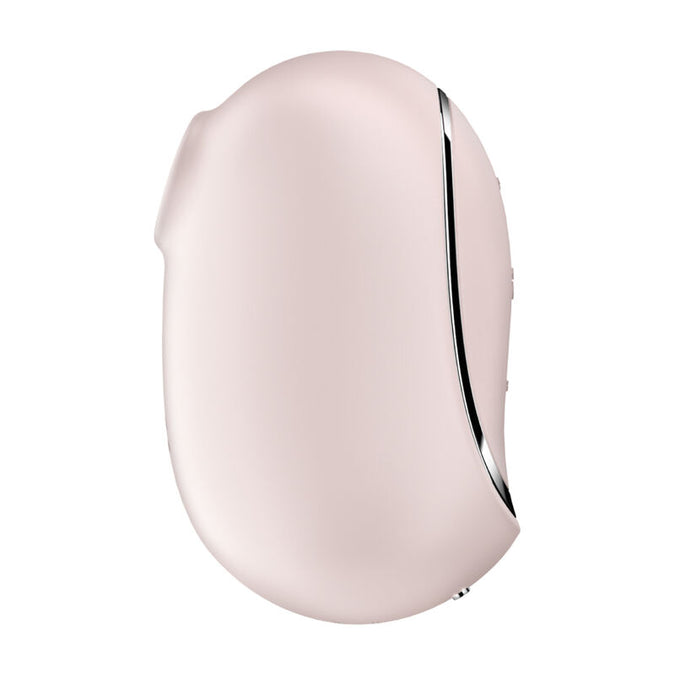SATISFYER - PRO TO GO 2 DUBBELE LUCHTDRUKSTIMULATOR & VIBRATOR BEIGE