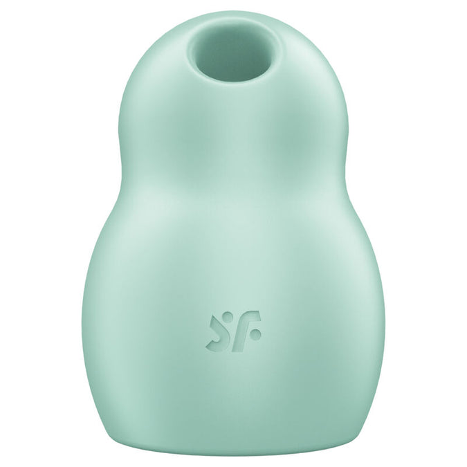 SATISFYER - PRO TO GO 1 DOUBLE AIR PULSE STIMULATOR & VIBRATOR GREEN
