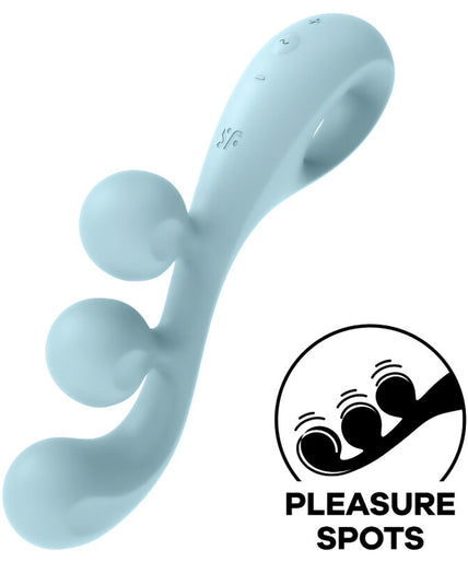 SATISFYER - TRI BALL 2 MULTI VIBRATOR BLUE SATISFYER - TRI BALL 2 MULTI VIBRATOR BLUE