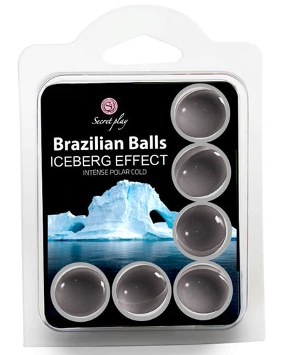 SECRET PLAY SET 6 BRAZILIAN BALLS ICEBERG EFFECT SECRET PLAY SET 6 BRAZILIAN BALLS ICEBERG EFFECT