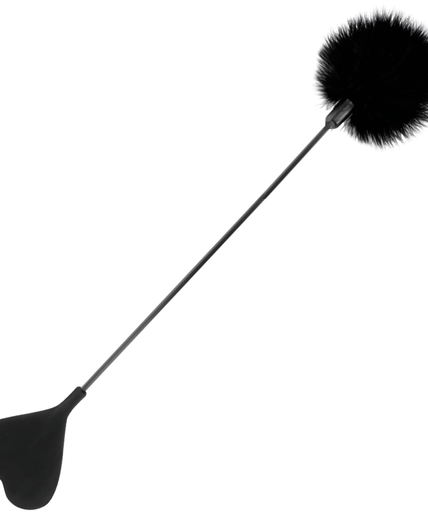 DARKNESS - BLACK LOVE FEATHER WHIP 40 CM DARKNESS - BLACK LOVE FEATHER WHIP 40 CM
