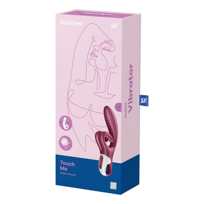 Satisfyer – Touch Me Rabbit Vibration Red