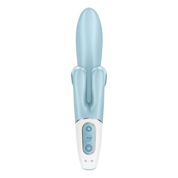 SATISFYER - TOUCH ME RABBIT VIBRATION BLAUW