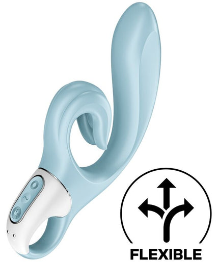SATISFYER - LOVE ME RABBIT VIBRATION BLUE SATISFYER - LOVE ME RABBIT VIBRATION BLUE