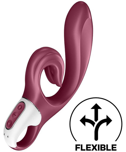 SATISFYER - LOVE ME RABBIT VIBRATION RED SATISFYER - LOVE ME RABBIT VIBRATION RED