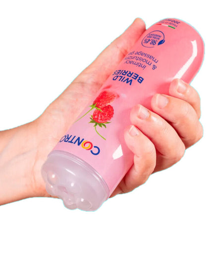 CONTROL - MASSAGE GEL 3 IN 1 WILD BERRIES 200 ML CONTROL - MASSAGE GEL 3 IN 1 WILD BERRIES 200 ML